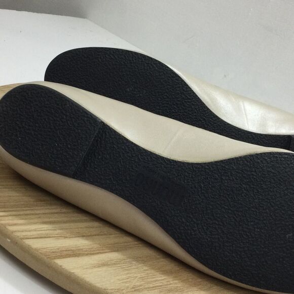 MUNRO American Womens Beige Croc Print Slip On Leather Penny Loafers Shoes 8N - Picture 13 of 13